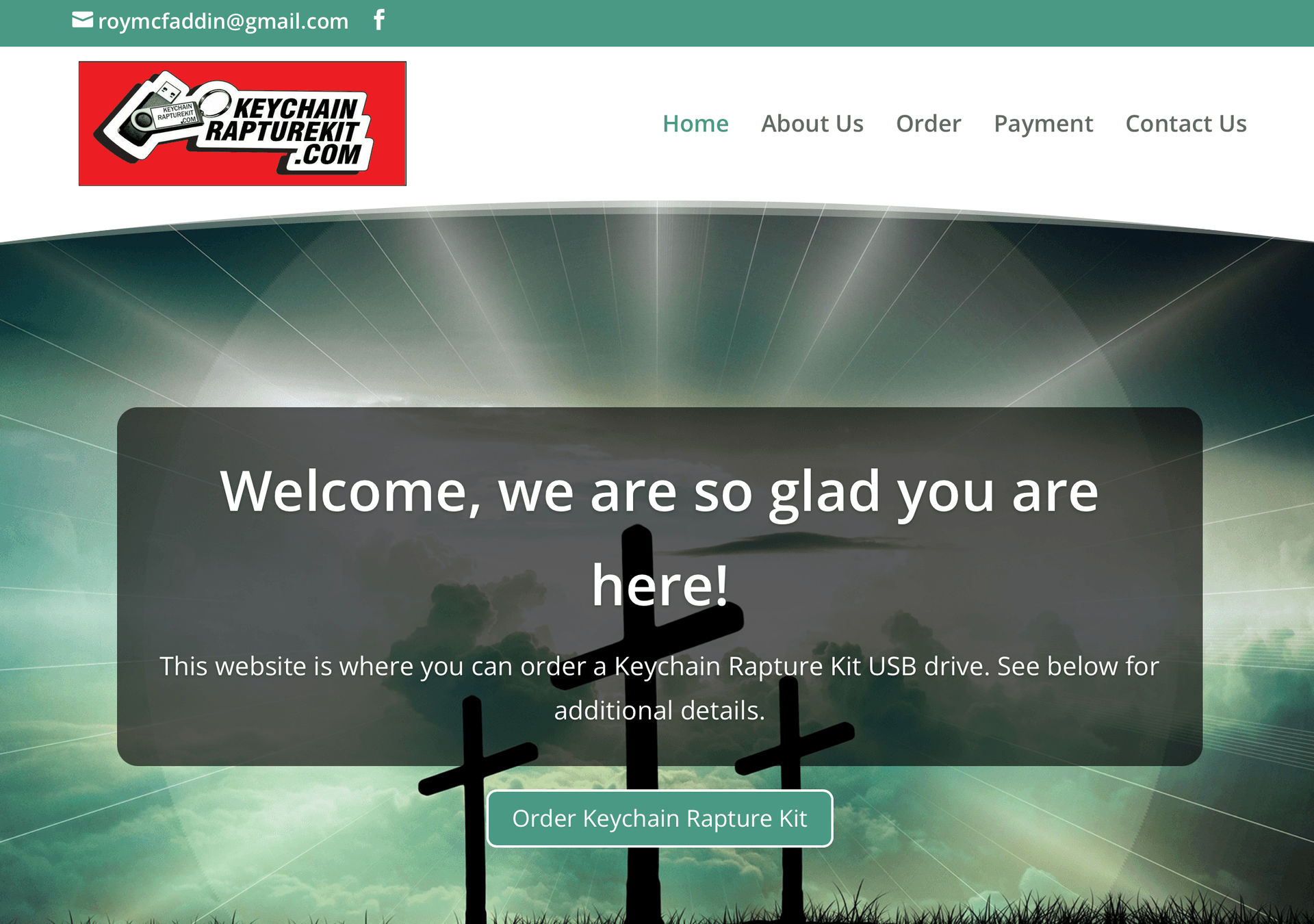 Keychain Rapture Kit USB Drive